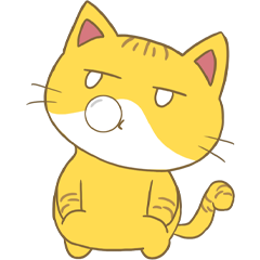 蛋卷猫猫装酷表情